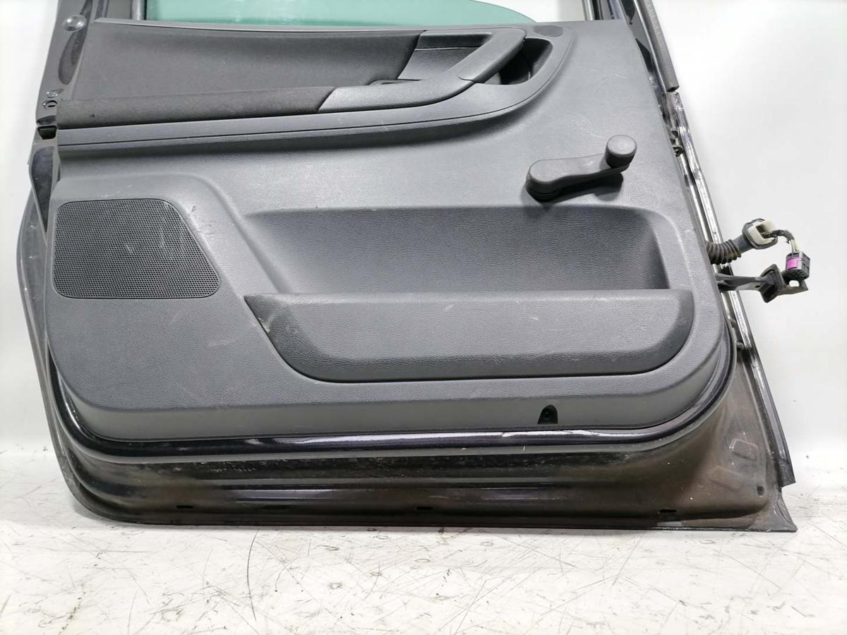 Skoda Roomster original T&uuml;r hinten links LF9R Black Magic Rohbau Bj.2010